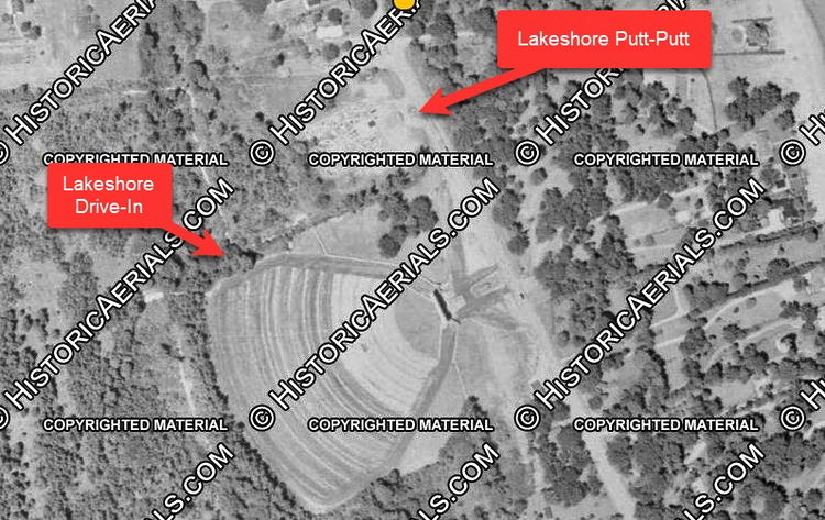 Lakeshore Putt-Putt Golf - 1964 Aerial